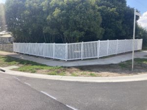 PVC Windsor Picket fence
