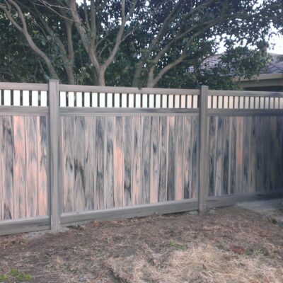 PVC Privacy fencing